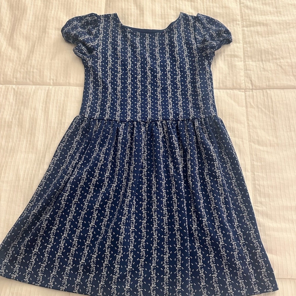 Polo by Ralph Lauren Navy Floral Kids Dress